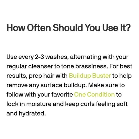 DEVA CURL NO POO Blue Anti-Brass Zero Lather Toning Curly Hair Cleanser (Shampoo - Picture 8 of 14